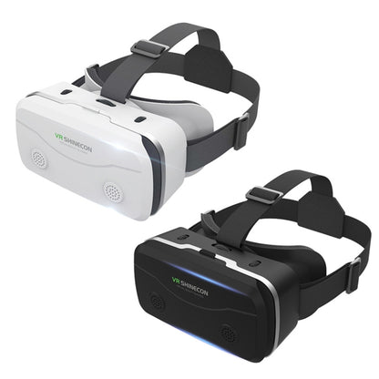 VRSHINECON G15 Helmet Virtual Reality VR Glasses All In One Game Phone 3D Glasses, G15 White, G15 Black