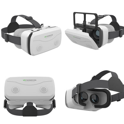 VRSHINECON G15 Helmet Virtual Reality VR Glasses All In One Game Phone 3D Glasses, G15 White, G15 Black