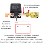 YQTANEN Car Battery Leakage Protection Remote Control Power Off Relay, Voltage:, 12V 120A, 12V 200A, 24V 120A, 24V 200A