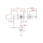 New Energy Electric Vehicle Battery Column MRBF Fuse, Battery Column MRBF Fuse