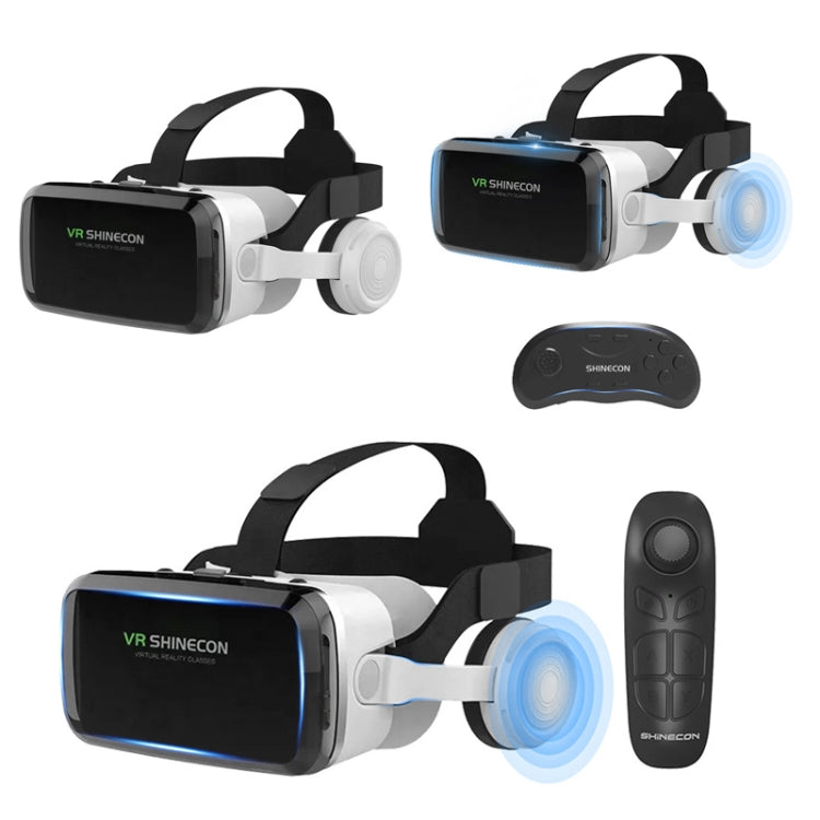 3D Virtual Reality Helmet VR Glasses With Bluetooth Headset, G04BS, G04BS+B01 Handle, G04BS+B03 Handle