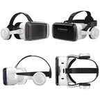 3D Virtual Reality Helmet VR Glasses With Bluetooth Headset, G04BS, G04BS+B01 Handle, G04BS+B03 Handle