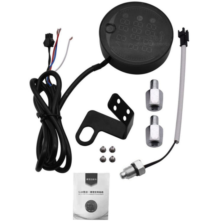 9-24V LED Night Vision Motorcycle Modification Instrument, Morfayer YL-M05 4 In 1 Environmental Temperature Model, Morfayer YL-M05 4 In 1 Water Temperature Model, Morfayer YL-M05 5 In 1 Water Temperature Model                                           ...