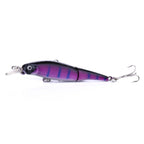 HENGJIA JM010 9cm 7g 2 Sections Bionic Bait With Beads Diving Mino Fake Bait, JM010 9cm 7g 2, JM010 9cm 7g 3, JM010 9cm 7g 4, JM010 9cm 7g 5, JM010 9cm 7g 6, JM010 9cm 7g 7, JM010 9cm 7g 8, JM010 9cm 7g 1