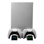 SYP5-5088 PS5 Handle Dual Charging Cooling Fan With Disc Storage Rack, SYP5-5088