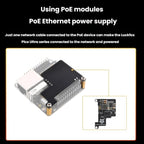 Luckfox Pico Ultra B RV1106G2 0.5TOPS Micro Linux Development Board Integrated Processor without Wi-Fi/With PoE, Without Screen, 480x480 Touch Screen, 720x720 Touch Screen