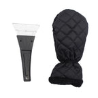Thick Waterproof Snow Removal Shovel Car Warm Gloves, Black, Green, Blue