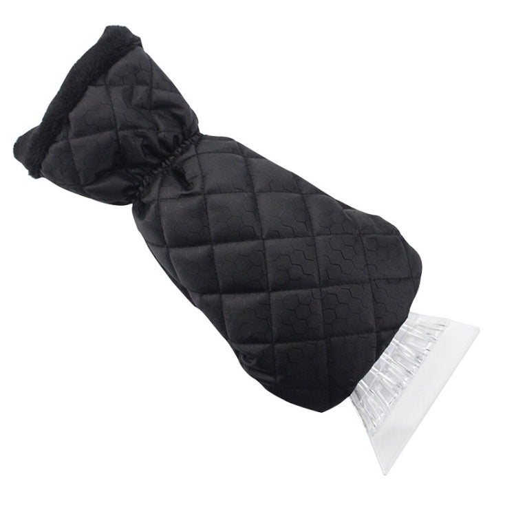 Thick Waterproof Snow Removal Shovel Car Warm Gloves, Black, Green, Blue