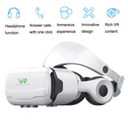 Mobile Phone 3D Virtual Reality VR Game Helmet Glasses With Headset, G02EF, G02EF+B03 Handle, G02EF+S9 Bluetooth Handle, G02EF+S6 Bluetooth Handle, G02EF+B01 Handle