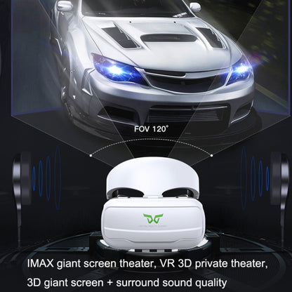 Mobile Phone 3D Virtual Reality VR Game Helmet Glasses With Headset, G02EF+S9 Bluetooth Handle, G02EF