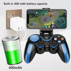 VR SHINECON S9 For Android/iOS Phones Wireless Bluetooth Direct Play Game Handle With Holder, S9