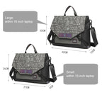LUCKYBAT Laptop Bag Airbag Anti-drop Crossbody Handbag, S 13.3-16 Inch, L 16 Inch