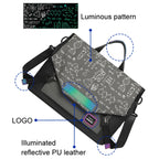 LUCKYBAT Laptop Bag Airbag Anti-drop Crossbody Handbag, S 13.3-16 Inch, L 16 Inch