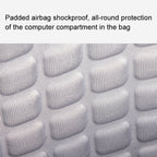 LUCKYBAT Laptop Bag Airbag Anti-drop Crossbody Handbag, S 13.3-16 Inch, L 16 Inch