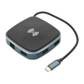 AY95 8 In 1 TYPE-C/USB-C To HUB Extended Dock Wireless Fast Charging Concentrator, 0.2m TYPE-C/USB-C