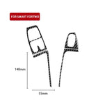 For 2011-2015 Mercedes-Benz Smart Left-Hand Drive 4pcs /Set Type A Door Lift Stickers, Left-Hand Drive