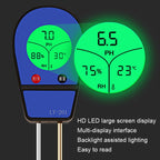 LY201 Soil PH Testing Instrument Moisture and Humidity Tester Gardening Planting Thermometer, LY201