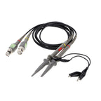 2pcs   P6100 Oscilloscope Probe DC-100MHz BNC Connectors Scope Clip Probe, P6100
