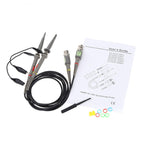 2pcs   P6100 Oscilloscope Probe DC-100MHz BNC Connectors Scope Clip Probe, P6100