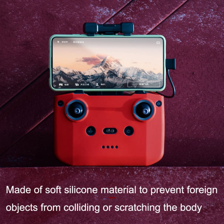 BRDRC DJI-7559 For DJI Mavic 3 / Mini 3 / 3 Pro Remote Control Silicone Protective Cover, For DJI Mavic 3 / Mini 3 / 3 Pro(Black), For DJI Mavic 3 / Mini 3 / 3 Pro(Red), For DJI Mavic 3 / Mini 3 / 3 Pro(Gray)