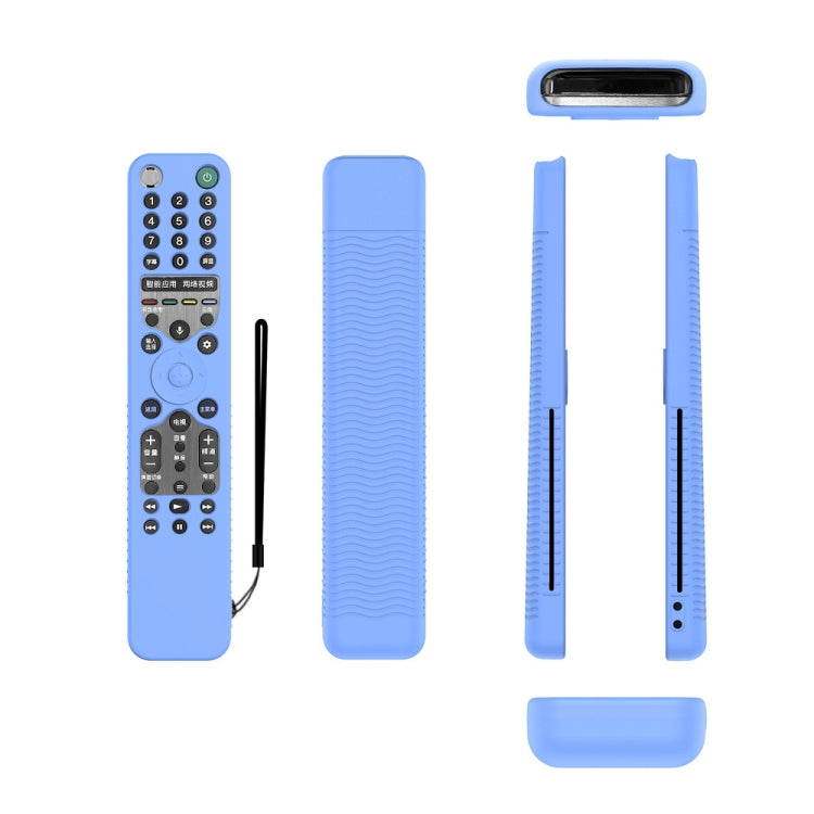 Remote Control Anti-Fall Silicone Protective Case For Sony RMF-TX600C/P/U/E 500U/E, For Sony RMF-TX600C/P/U/E 500U/E(Luminous Green), For Sony RMF-TX600C/P/U/E 500U/E(Black), For Sony RMF-TX600C/P/U/E 500U/E(Blue), For Sony RMF-TX600C/P/U/E 500U/E(Red)...