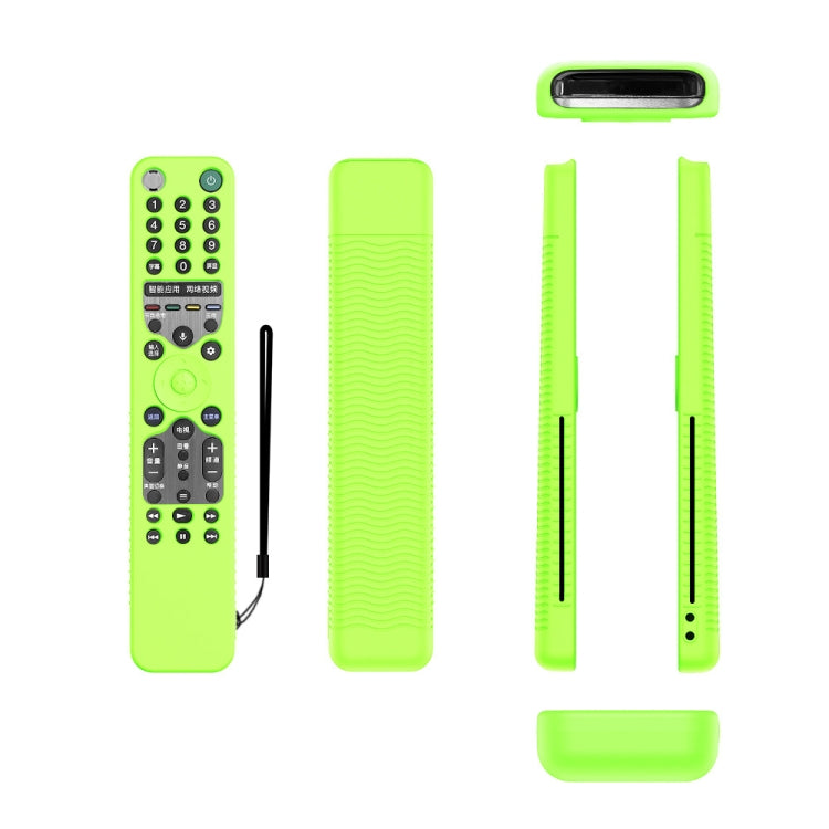 Remote Control Anti-Fall Silicone Protective Case For Sony RMF-TX600C/P/U/E 500U/E, For Sony RMF-TX600C/P/U/E 500U/E(Luminous Green), For Sony RMF-TX600C/P/U/E 500U/E(Black), For Sony RMF-TX600C/P/U/E 500U/E(Blue), For Sony RMF-TX600C/P/U/E 500U/E(Red)...