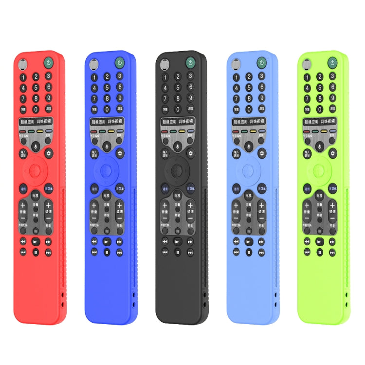 Remote Control Anti-Fall Silicone Protective Case For Sony RMF-TX600C/P/U/E 500U/E, For Sony RMF-TX600C/P/U/E 500U/E(Black), For Sony RMF-TX600C/P/U/E 500U/E(Blue), For Sony RMF-TX600C/P/U/E 500U/E(Red), For Sony RMF-TX600C/P/U/E 500U/E(Luminous Blue) ...