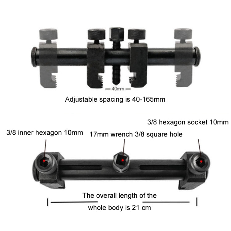 Threaded Crankshaft Alternator Pulley Removal Tool, Pulley Removal Tool