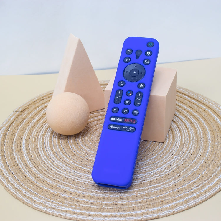Y56 Voice Remote Silicone Anti-Fall Protective Case For Sony RMF-TX800U/C/P/T/900U, For Sony RMF-TX800U/C/P/T/900U(Blue), For Sony RMF-TX800U/C/P/T/900U(Red), For Sony RMF-TX800U/C/P/T/900U(Luminous Blue), For Sony RMF-TX800U/C/P/T/900U(Luminous Green)