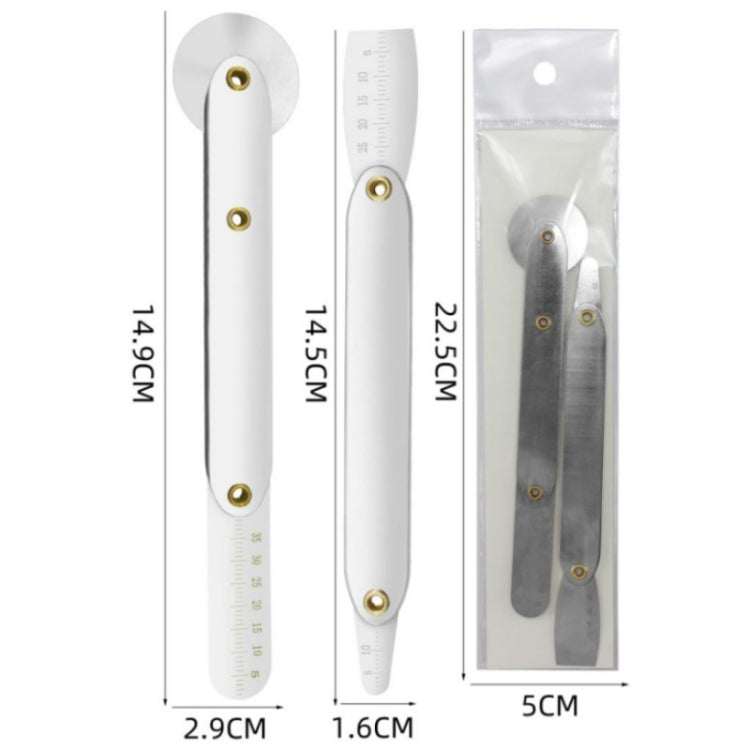 2 In 1 Roller Type Screen Removal Tool Tablet Phone Notebook Screen Separation Cutting Steel Blade, Roller Type