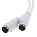 PS2 2pcs 1 to 2 Transfer Wiring Industrial Computer with Keyboard Mouse Interface, PS2 1 to 2 Mouse Interface