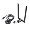 1200m Wireless Network Card 802.11AC USB3.0 Dual Frequency 2.4G/5.8G WiFi Receiver, 1200m USB3.0