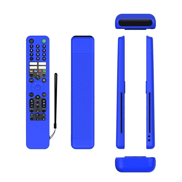 Y52 For Sony RMF/MG3-TX520U Voice Remote Anti-Drop Silicone Protective Cover, For Sony RMF/MG3-TX520U(Luminous Green), For Sony RMF/MG3-TX520U(Black), For Sony RMF/MG3-TX520U(Blue), For Sony RMF/MG3-TX520U(Red), For Sony RMF/MG3-TX520U(Luminous Blue)