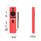 For Xiaomi 4K TV Stick Y48 Remote Control Anti-Drop Silicone Protective Cover, For Xiaomi Stick Black, For Xiaomi Stick Blue, For Xiaomi Stick Red, For Xiaomi Stick Luminous Blue, For Xiaomi Stick Luminous Green, For Xiaomi Stick Yellow