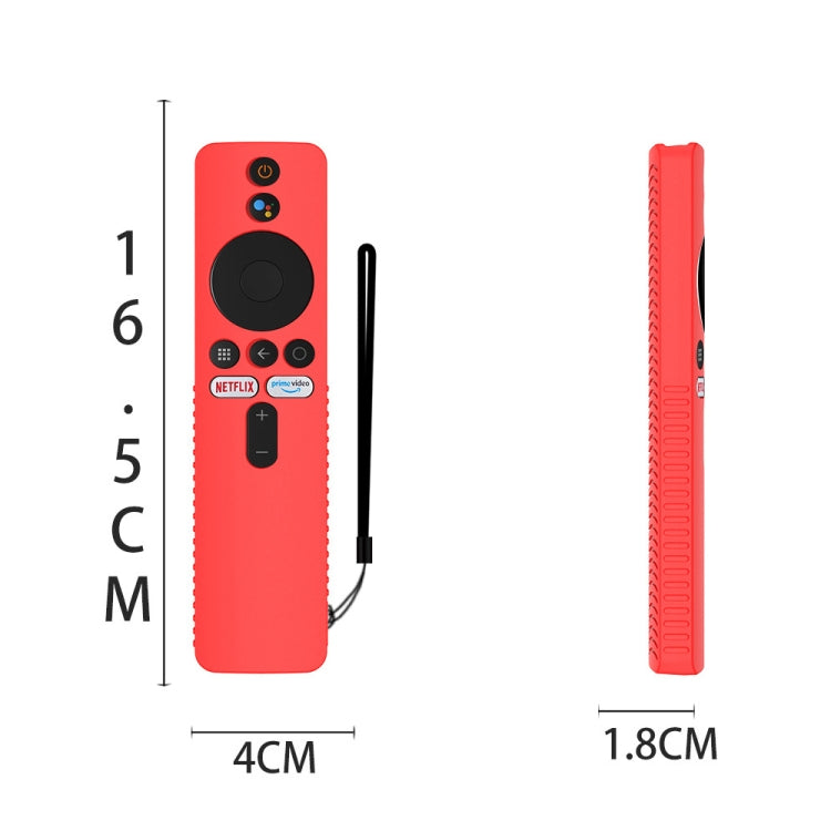 For Xiaomi 4K TV Stick Y48 Remote Control Anti-Drop Silicone Protective Cover, For Xiaomi Stick Black, For Xiaomi Stick Blue, For Xiaomi Stick Red, For Xiaomi Stick Luminous Blue, For Xiaomi Stick Luminous Green, For Xiaomi Stick Yellow