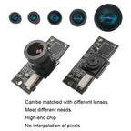 AS-2MUSB12 J1 2MP GC02M2 Wide Angle Monitoring Smart Home USB Driver-Free Camera Module, AS-2MUSB12