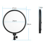 VILTROX VL-500T Intelligent Digital Display Circular LED Photography Fill Light