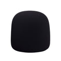 For Blue Yeti Pro Anti-Pop and Windproof Sponge/Fluffy Microphone Cover, Black Sponge, Gray Hair