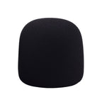 For Blue Yeti Pro Anti-Pop and Windproof Sponge/Fluffy Microphone Cover, Black Sponge, Gray Hair