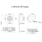 HDF3M-811 OV2640 DVP 24Pin Phone Built-in Compression Camera Module, HDF3M-811