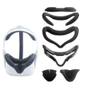 For Meta Quest 2 VR Headset 6pcs/set Replacement Face Eye Pad Cushion, 6pcs/set Face Eye Pad