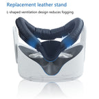 For Meta Quest 2 VR Headset 6pcs/set Replacement Face Eye Pad Cushion, 6pcs/set Face Eye Pad