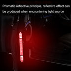 5sets Car Opening Door Anti-Collision Safety Warning Reflector, 5sets Fluorescent Green, 5sets Diamond White, 5sets Diamond Red, 5sets Diamond Blue, 5sets Diamond Yellow