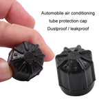20pcs Car Air Conditioner Dustproof Plastic Valve Leakproof Cap, Large, Small