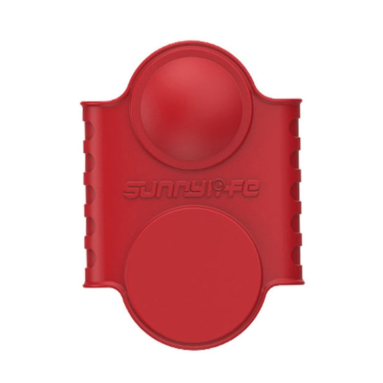 For Insta360 One X2 Sunnylife ST-Q9420 Silicone Protective Case, For Insta360 One X2 Red Lens Screen Case, For Insta360 One X2 Black Lens Screen Case, For Insta360 One X2 Black Body Case+Lanyard Rope