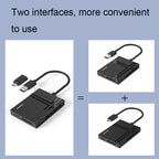 Blueendless C5U3 Type-C/USB-C 5-In-1 CF/XD/TF/SD/MS Card Reader, C5U3