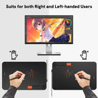 VEIKK VO1060 Digital Drawing Board Handwriting Board With Passive Wireless Pen, VO1060