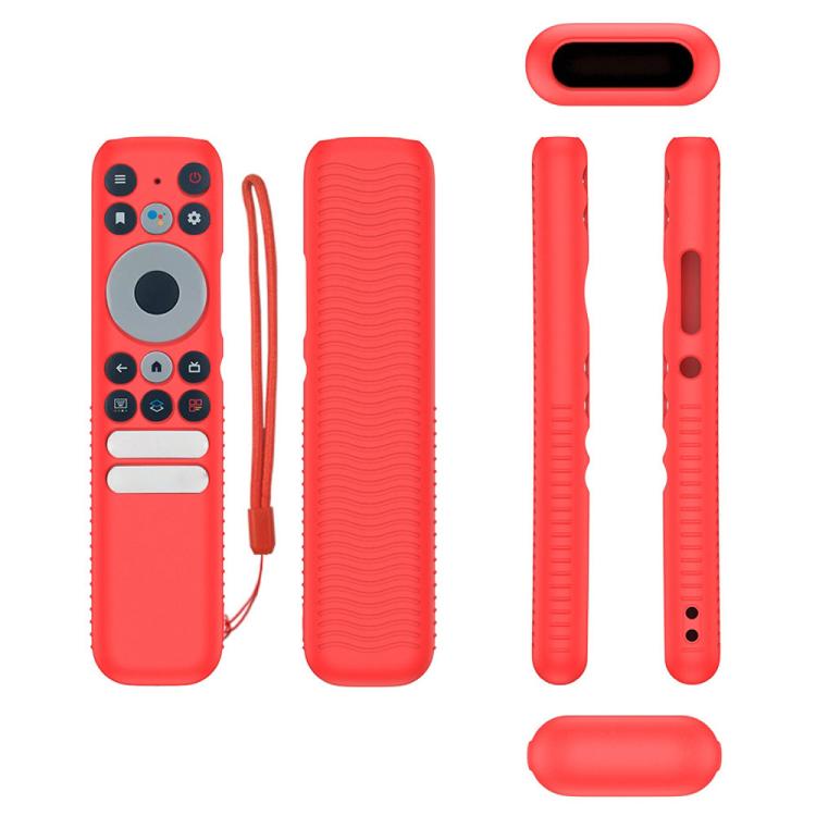 For TCL RC902N FMR1 Y47 TV Remote Control Anti-Drop Silicone Case, For TCL RC902N FMR1(Red), For TCL RC902N FMR1(Luminous Blue), For TCL RC902N FMR1(Luminous Green), For TCL RC902N FMR1(Blue)