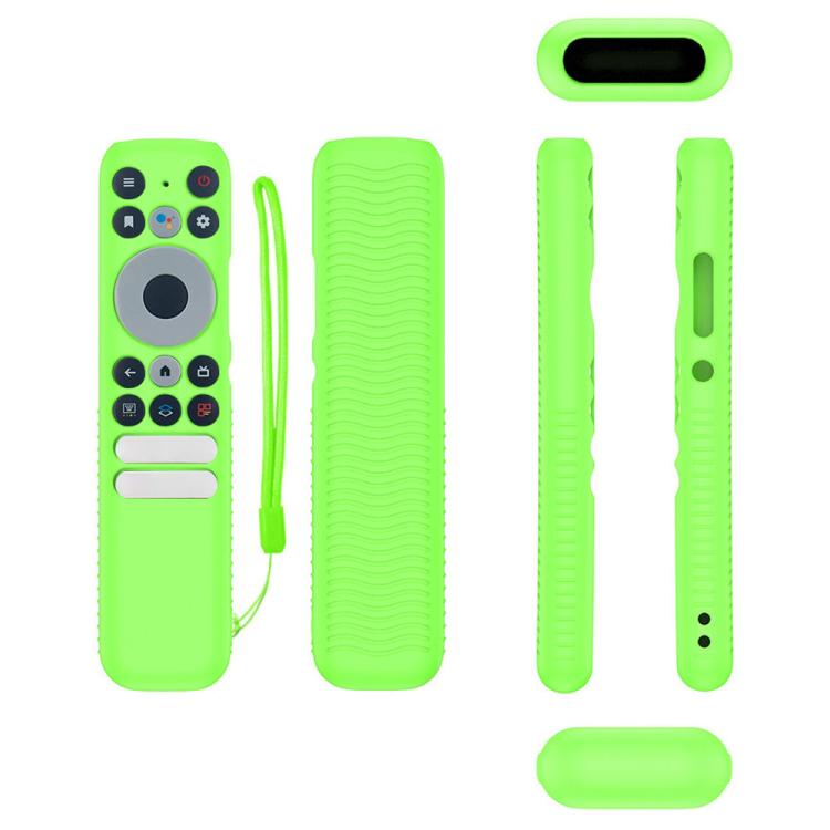 For TCL RC902N FMR1 Y47 TV Remote Control Anti-Drop Silicone Case, For TCL RC902N FMR1(Red), For TCL RC902N FMR1(Luminous Blue), For TCL RC902N FMR1(Luminous Green), For TCL RC902N FMR1(Blue)