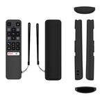 For TCL RC802V FMR1 FNR1 Y40 TV Remote Control Anti-Drop Silicone Protective Case, For TCL RC802V FMR1 FNR1(Black), For TCL RC802V FMR1 FNR1(Blue), For TCL RC802V FMR1 FNR1(Red), For TCL RC802V FMR1 FNR1(Luminous Blue)                                  ...